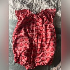 Tea Watermelon Romper